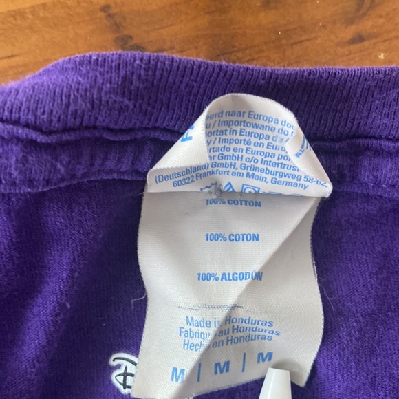 Inside Out Fear Face Disney Pixar purple graphic short sleeve tee shirt Medium - Picture 7 of 8